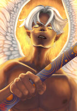 Aasimar (DnD Portrait)